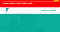 Desktop Screenshot of mvymca.org