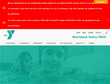 Tablet Screenshot of mvymca.org